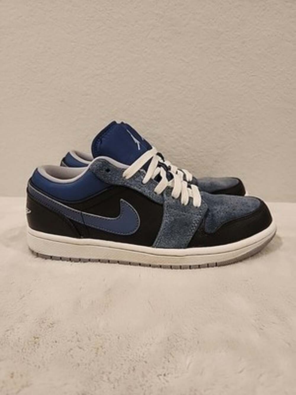 Nike Air Jordan 1 Low Wolf Grey New Slate Sneakers M8 W9.5